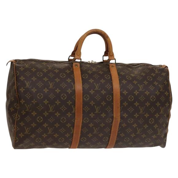 LOUIS VUITTON Monogram Keepall 55 Boston Bag M41424 - Picture 1 of 16